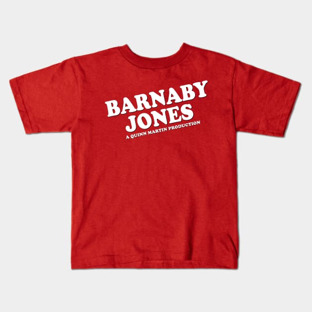 Barnaby Jones Kids T-Shirt by MurderSheWatched